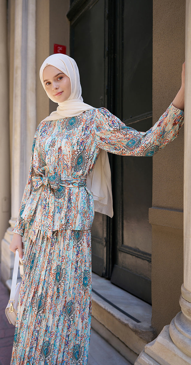 Tugba Modest Tunic M6643 Teal