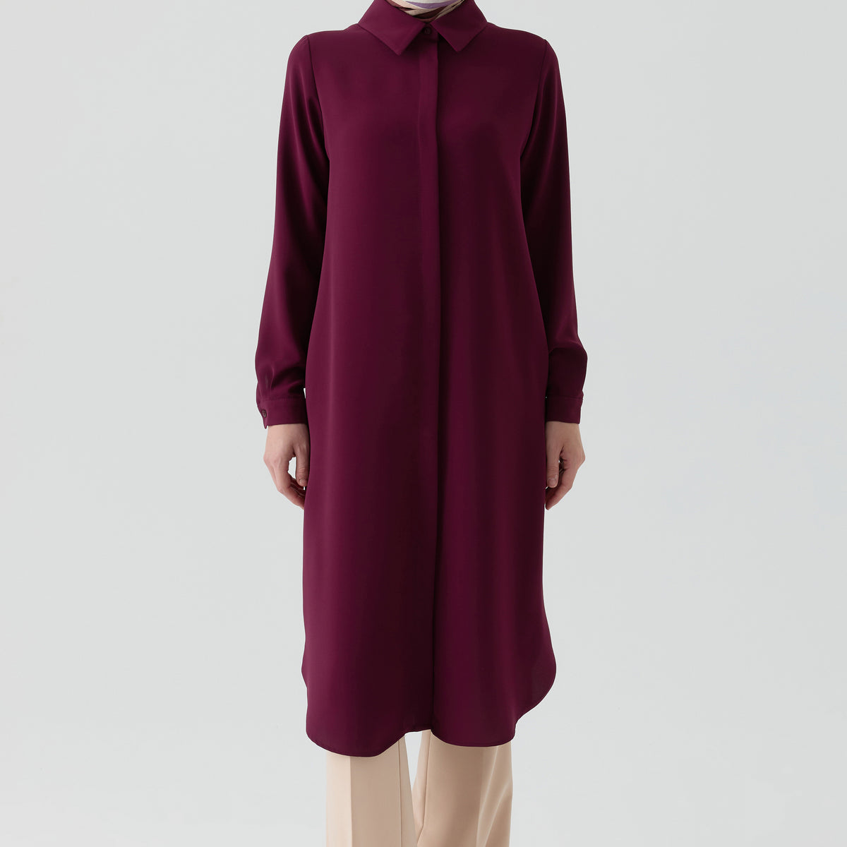 Tunic Cache Cache T38/40 - Noir Blanc Jaune - Style Géométrique Voile - Occasion Très Bon état
